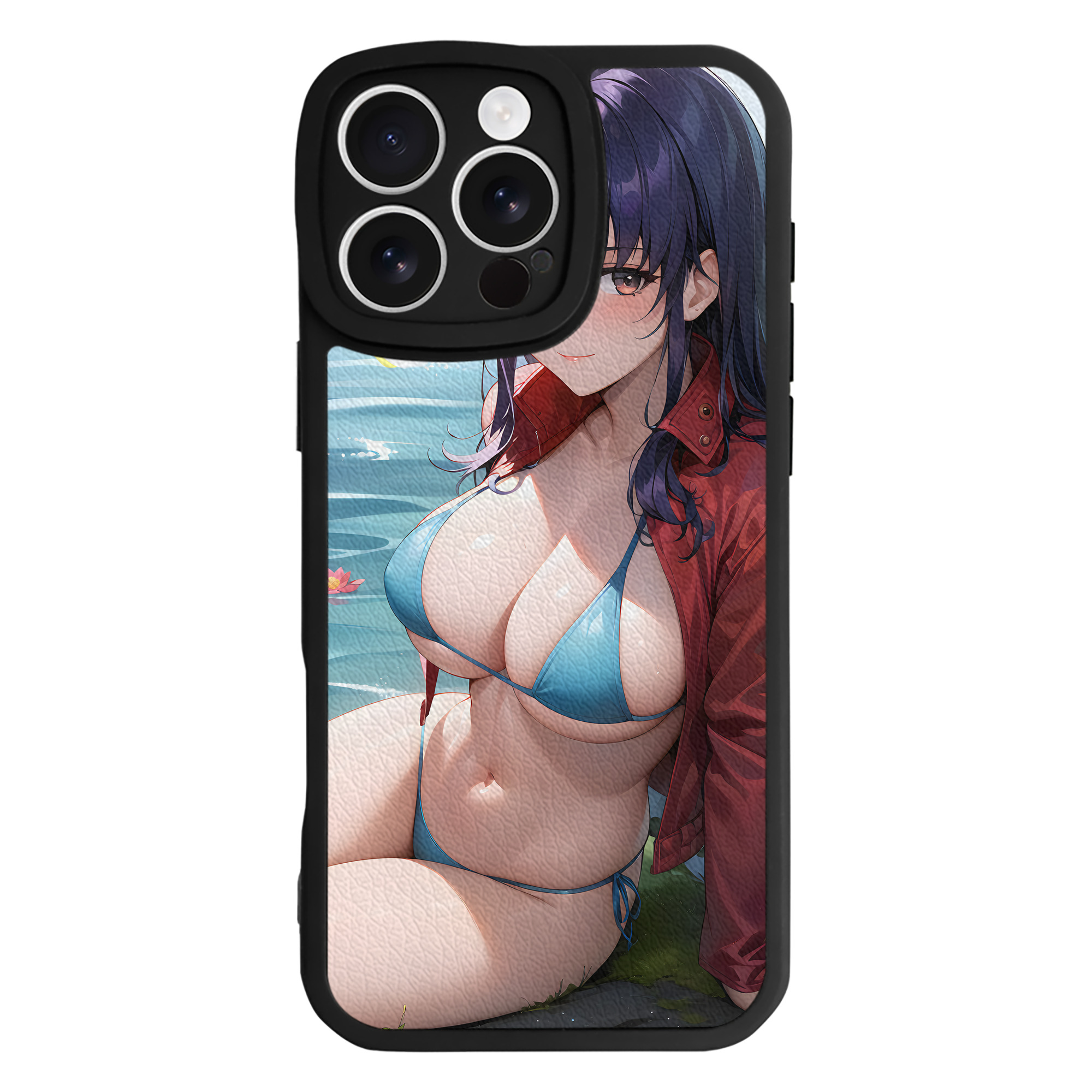 （画像用） EVA 新世紀エヴァンゲリオン 【iPhone 16シリーズ対応】シリコンスマホケース（レザー調） 材質：シリコン